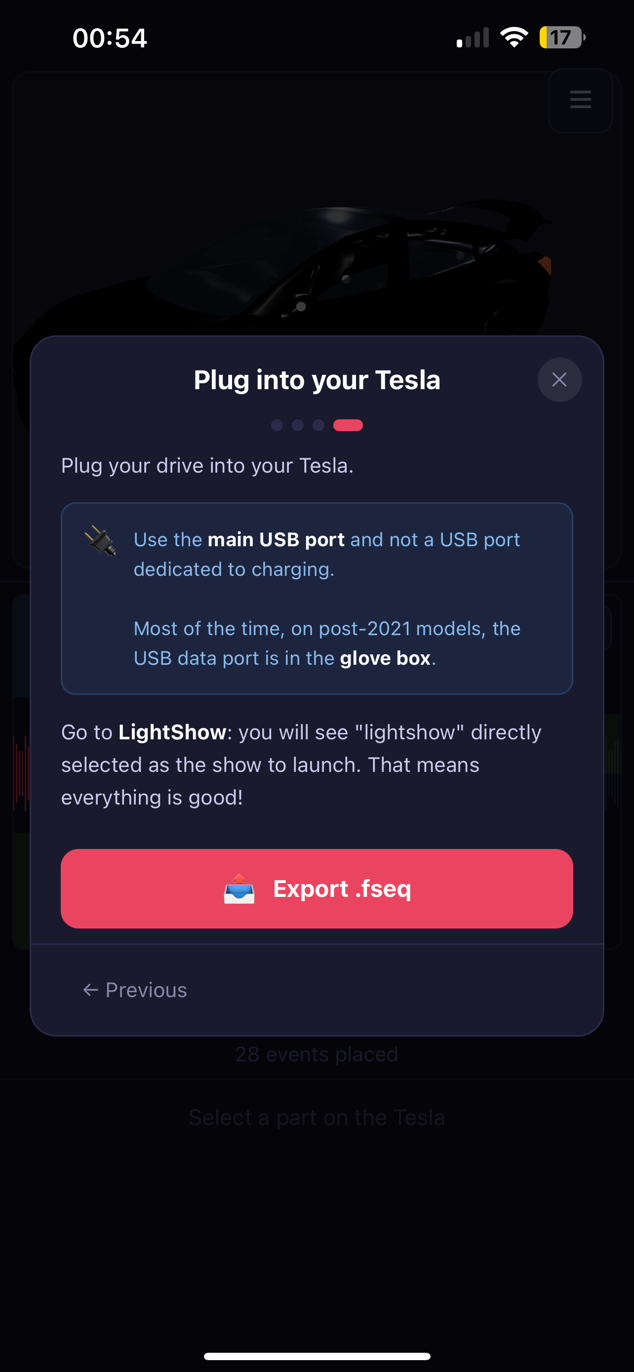 Tutoriel d’export LightShow Studio — guide étape par étape pour installer sur Tesla